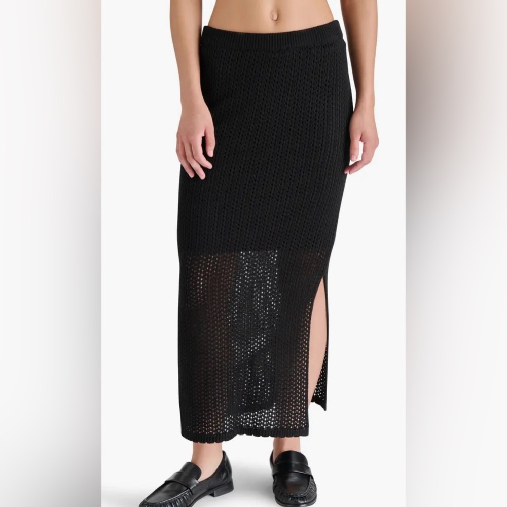 NWT Steve Madden Eyelet Mini Maxi Skirt